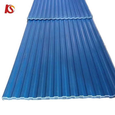 900mm-1360mm Blue PVC Roof Tiles with Lifetime and Customized Size in Various Colors
