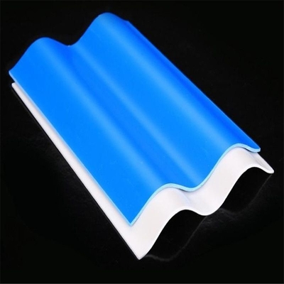 Customized Size PVC Roof Tiles in Various Colors with Lifetime and 2.000kg Package Gross Weight in Terra Cotta