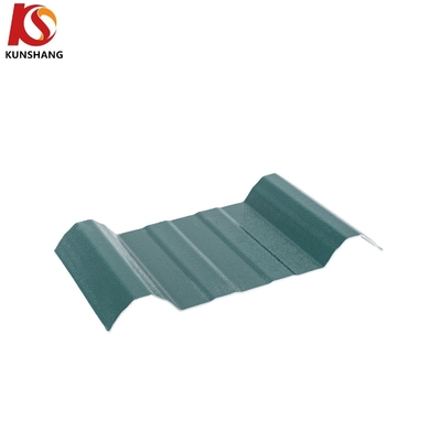 Durable Terra Cotta PVC Roof Tiles Lifetime Colorful Design 1130mm and 1360mm Sizes