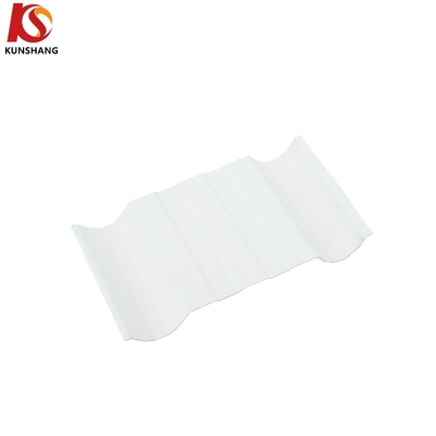 Durable Terra Cotta PVC Roof Tiles Lifetime Colorful Design 1130mm and 1360mm Sizes