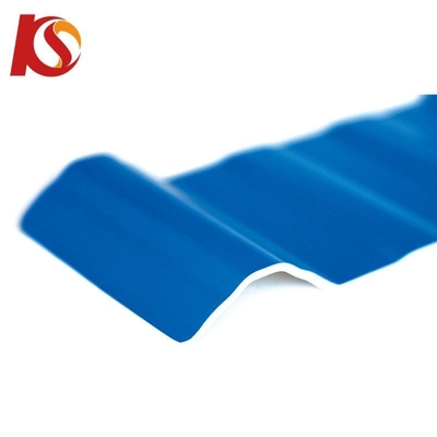 Colorful PVC Roof Tiles 1.5-3.0mm Thickness 900mm-1360mm Lifetime for Industrial and Traditional Needs
