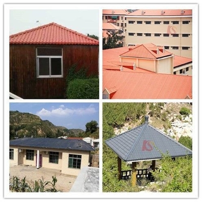 50 Years Life Time Authentic Spanish Style PVC Spanish Roof Tiles Designed to Bring a Spanish Touch to Your Home Outdoor