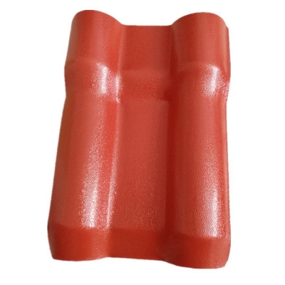 Lightweight Synthetic Resin Spanish Style PVC Roof Tile for Coastal Design Building Materials Weight/M2 3.8-5.7kg