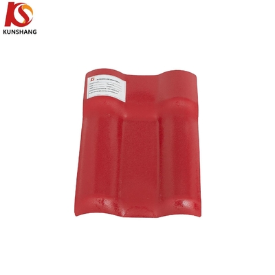 Lightweight Synthetic Resin Spanish Style PVC Roof Tile for Coastal Design Building Materials Weight/M2 3.8-5.7kg