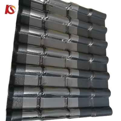 Excellent Appearance ASA Resin Roof Tiles Fire Resistant UPVC Sheet 2.3-3.0mm Thickness Package Size 35.00cm * 30.00cm * 15.00cm