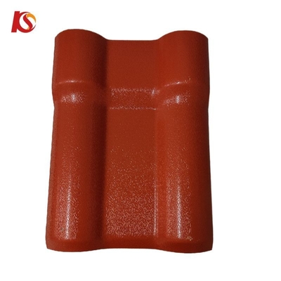 Excellent Appearance ASA Resin Roof Tiles Fire Resistant UPVC Sheet 2.3-3.0mm Thickness Package Size 35.00cm * 30.00cm * 15.00cm