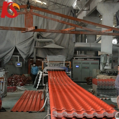 PVC Surface ASA Spanish Style Synthetic Resin Roof Tile Tejas for Your Customer Requirements H.S Code 39259000
