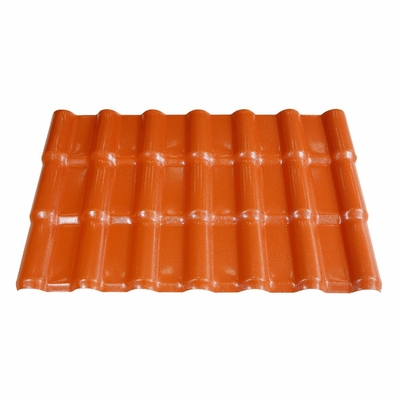 Synthetic PVC Resin Plastic Roof Sheet 15-Year Color Lasting for Hotels Package Size 220.00cm * 105.00cm * 15.00cm