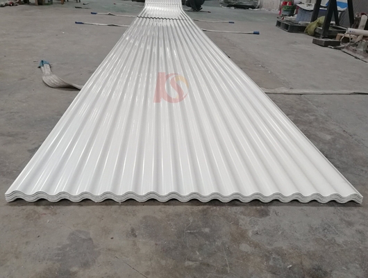 Weather Resistant ASA UPVC Wave Roofing Sheet for Home Package Size 220.00cm * 113.00cm * 15.00cm Easy Installation