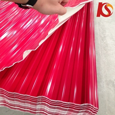 1070mm Economical UPVC Corrugated Roofing Sheet for Workshop Package Gross Weight 700.000kg Easy Installation
