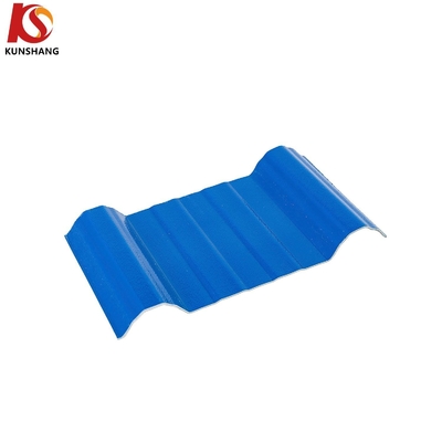 Grey ASA Coating PVC Trapezoidal Plain Roof Tiles Building Material for Warehouse Thickness 1.0-3.0mm Grey