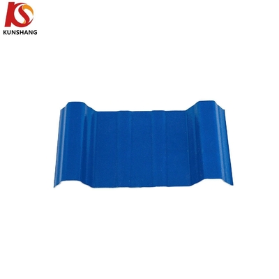 Kunshang PVC Roof Tiles Eco-Friendly Customized Corrugated Plastic ASA Coated PVC Roof Roofing Sheets 1130mmx5900mm