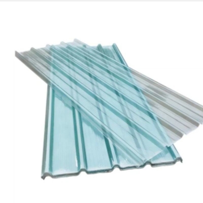 FRP Roof Sheet Smooth Surface Corrugated Fiberglass Reinforced Panels for Roofing Solution Material
