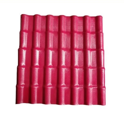                    Long Service Life Building Materials ASA Coated UPVC Coastal-Style Roof Tiles             