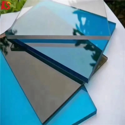 Length 5800mm Plastic Building Material Roof Tile Finished Surface Advertising Board Polycarbonate Solid Sheet