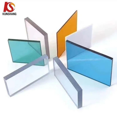 Length 5800mm Plastic Building Material Roof Tile Finished Surface Advertising Board Polycarbonate Solid Sheet