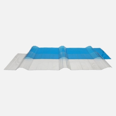 50um UV Protection Layer T840 Corrugated Polycarbonate Roofing Sheet for Clear Policarbonato Sheet and Transparent PC Panels