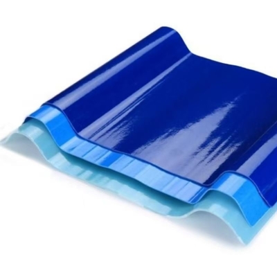 Fiberglass Reinforced Polymer Roof Tiles Durable FRP Roofing Sheet with 2.000kg Package Gross Weight Molding Method