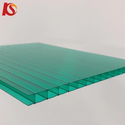 Polycarbonate Roof Tile Sun Sheets PC Embossed Sheets 2100mm Multi-Wall Multi Layers Honeycomb X Structure PC Polycarbonate