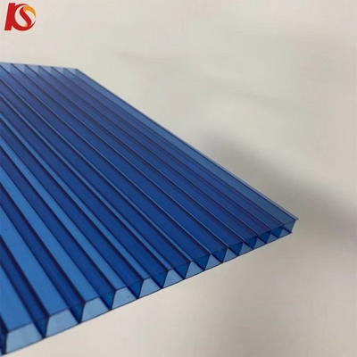 UV Layer UV 50-70um 2100mm X Structure Honeycomb PC Polycarbonate Hollow Sheet for Roofing Application Protection