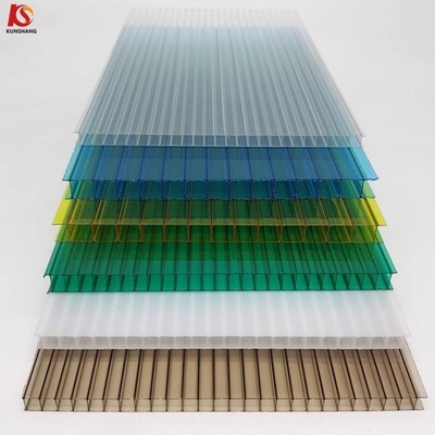 Sun Sheets PC Embossed Sheets Multi-Wall Polycarbonate Roofing Sheet for Flame Retardancy Class B1