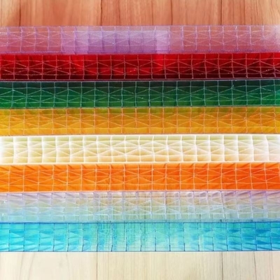 Anti UV Lamina De Policarbonato Greenhouse Skylight Polycarbonate Hollow Sheet in 35.00cm * 30.00cm * 15.00cm Package Size