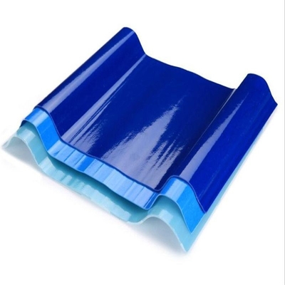 Industral Partition Wall FRP Roofing Tiles with Different Thickness Options and Width Range of 720-1130mm
