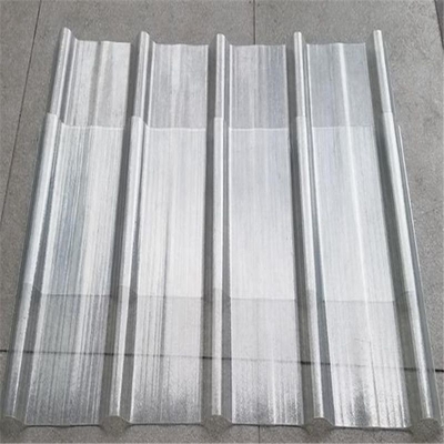 Industral Partition Wall FRP Roofing Tiles with Different Thickness Options and Width Range of 720-1130mm