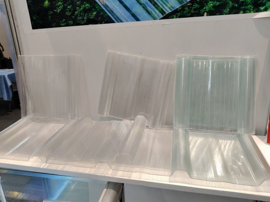 Customized Thickness 0.8mm-3.0mm FRP Corrugated Transparent Roofing Sheet for Roofing Solution