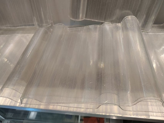 Customized Thickness 0.8mm-3.0mm FRP Corrugated Transparent Roofing Sheet for Roofing Solution