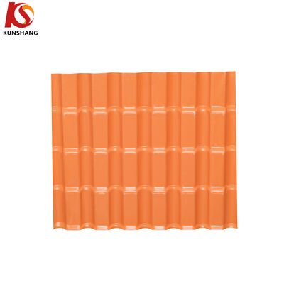 Synthetic resin Spanish UPVC Roofing sheet with multi layer co extrusion technology for enhanced durability and thermal noise insulation