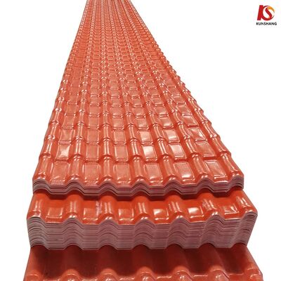 Synthetic resin Spanish UPVC Roofing sheet with multi layer co extrusion technology for enhanced durability and thermal noise insulation