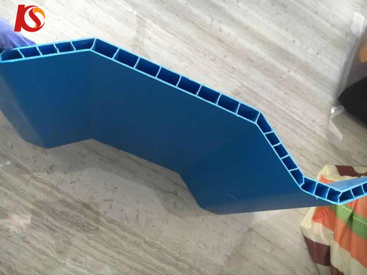 T930mm High wave heat insulation PVC corrugated Hollow Roof Sheet
