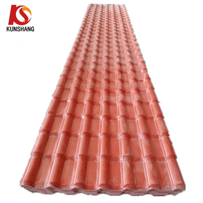 1050mm Easy Install ASA PVC Roof Tile For Residential Projects