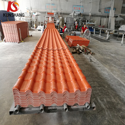 1050mm Easy Install ASA PVC Roof Tile For Residential Projects